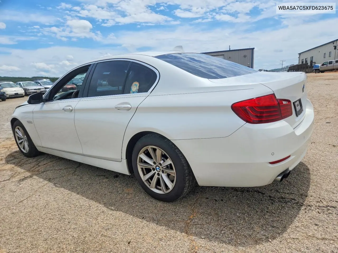 2015 BMW 528 Xi VIN: WBA5A7C5XFD623675 Lot: 62072916