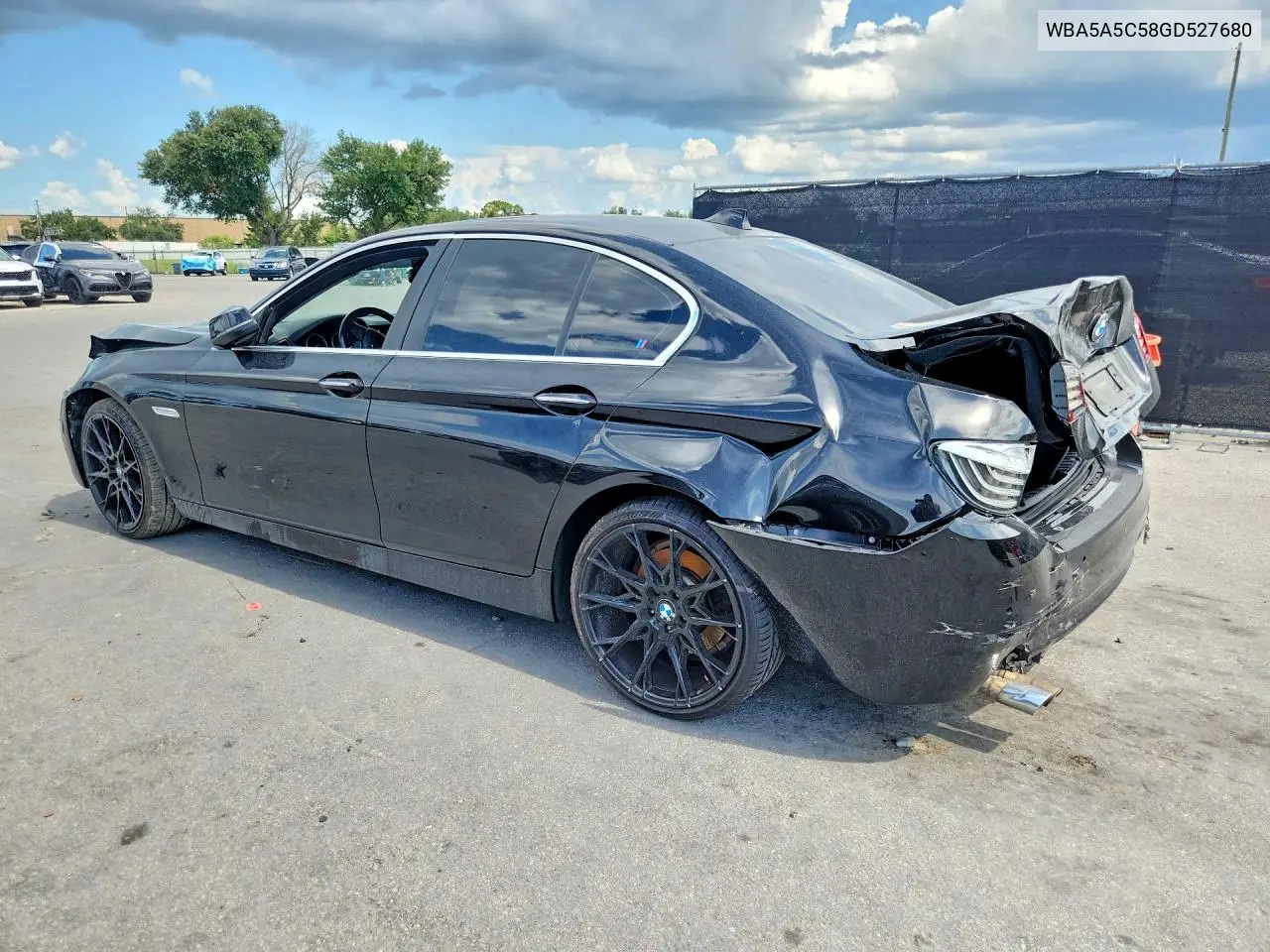 2016 BMW 528 I VIN: WBA5A5C58GD527680 Lot: 57841276