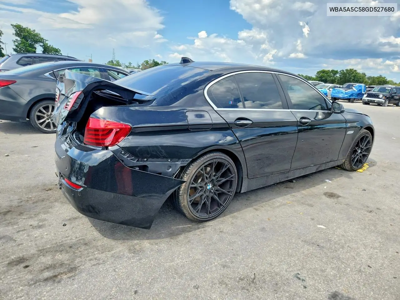 2016 BMW 528 I VIN: WBA5A5C58GD527680 Lot: 57841276