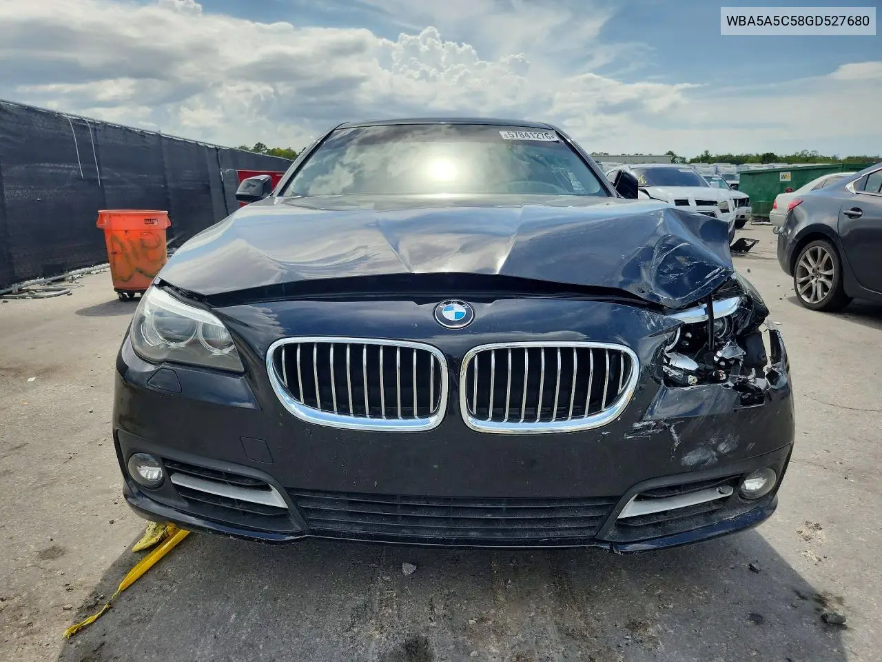 2016 BMW 528 I VIN: WBA5A5C58GD527680 Lot: 57841276