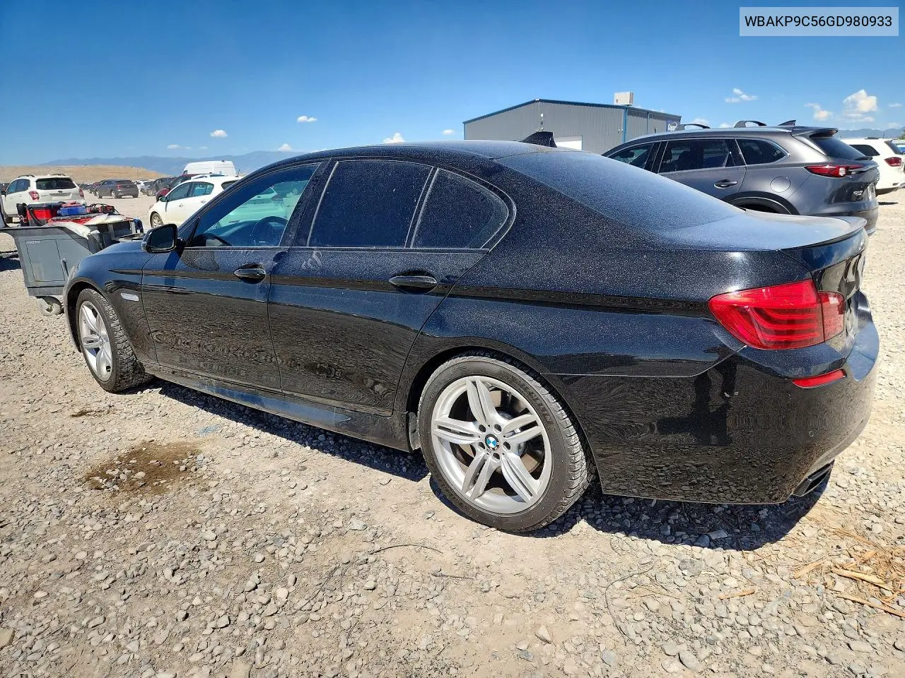 2016 BMW 550 Xi VIN: WBAKP9C56GD980933 Lot: 58959836