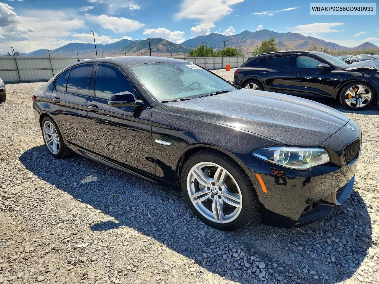 2016 BMW 550 Xi VIN: WBAKP9C56GD980933 Lot: 58959836