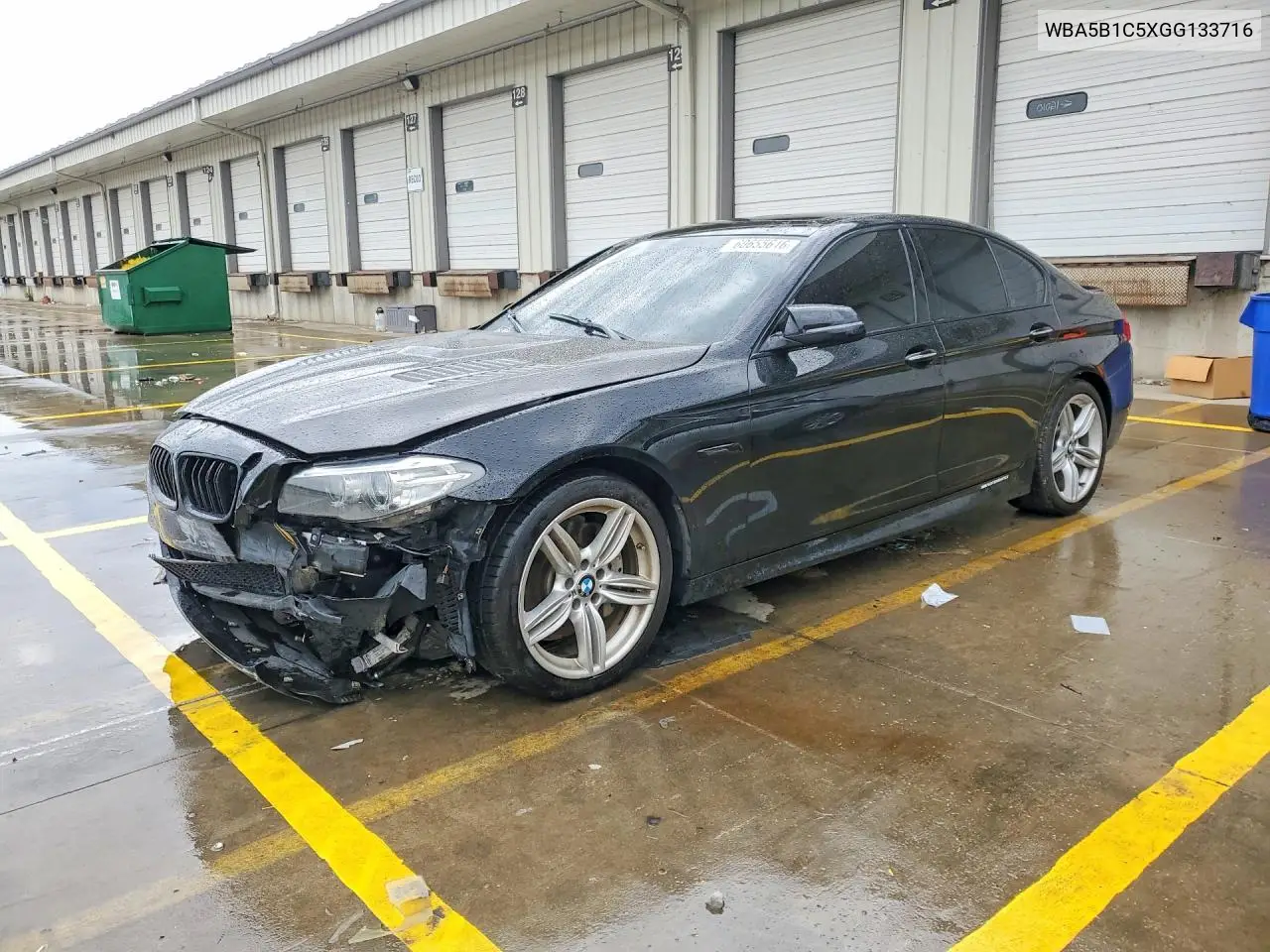 2016 BMW 535 I VIN: WBA5B1C5XGG133716 Lot: 60655616