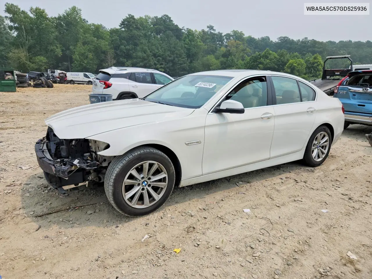 2016 BMW 528 I VIN: WBA5A5C57GD525936 Lot: 60740296