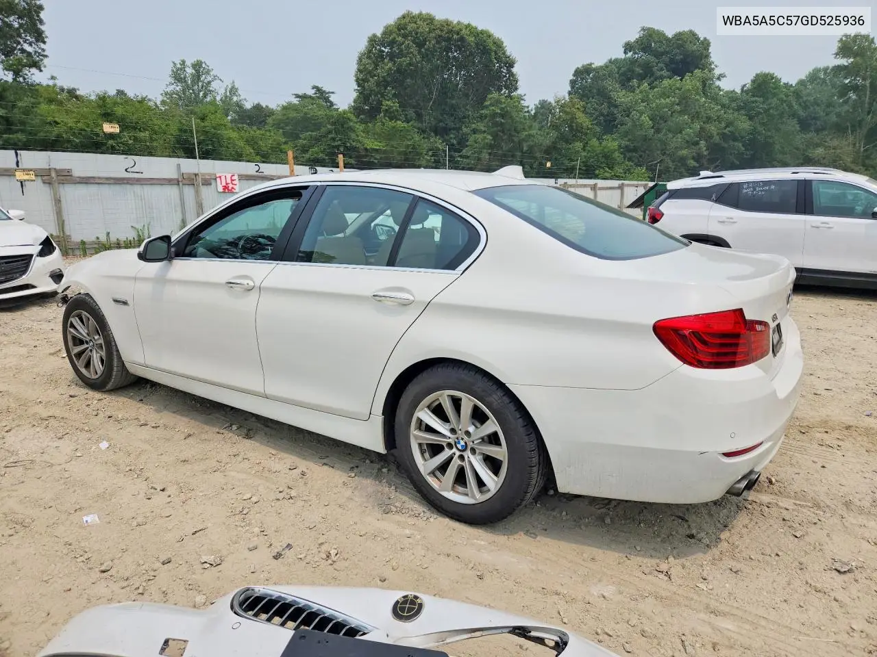 2016 BMW 528 I VIN: WBA5A5C57GD525936 Lot: 60740296