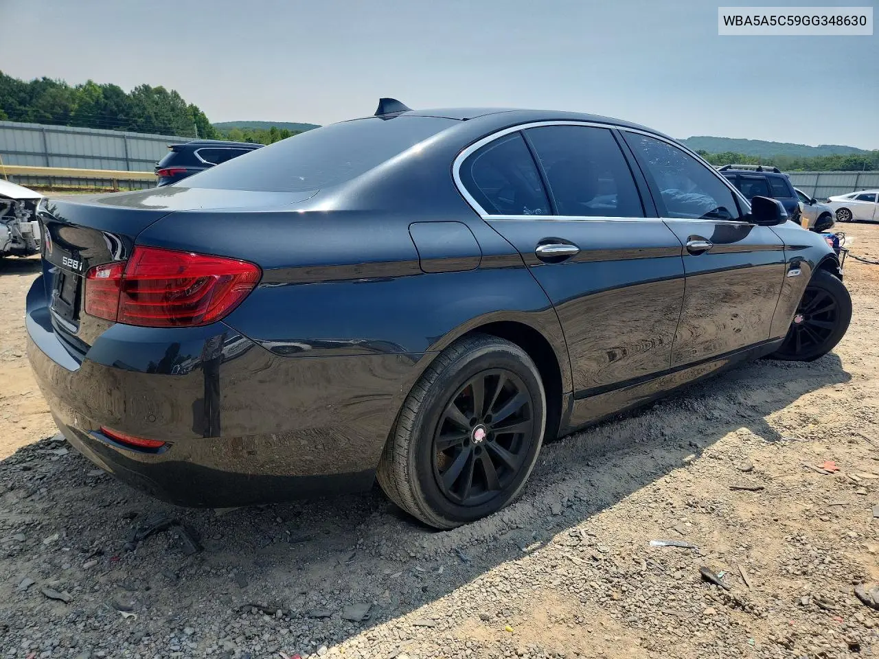 2016 BMW 528 I VIN: WBA5A5C59GG348630 Lot: 61001656