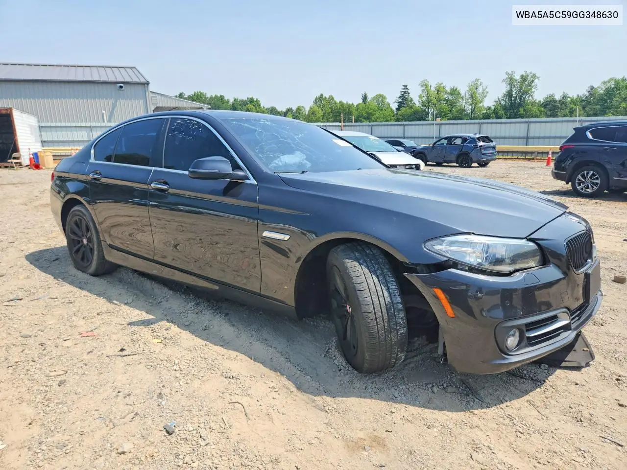 2016 BMW 528 I VIN: WBA5A5C59GG348630 Lot: 61001656