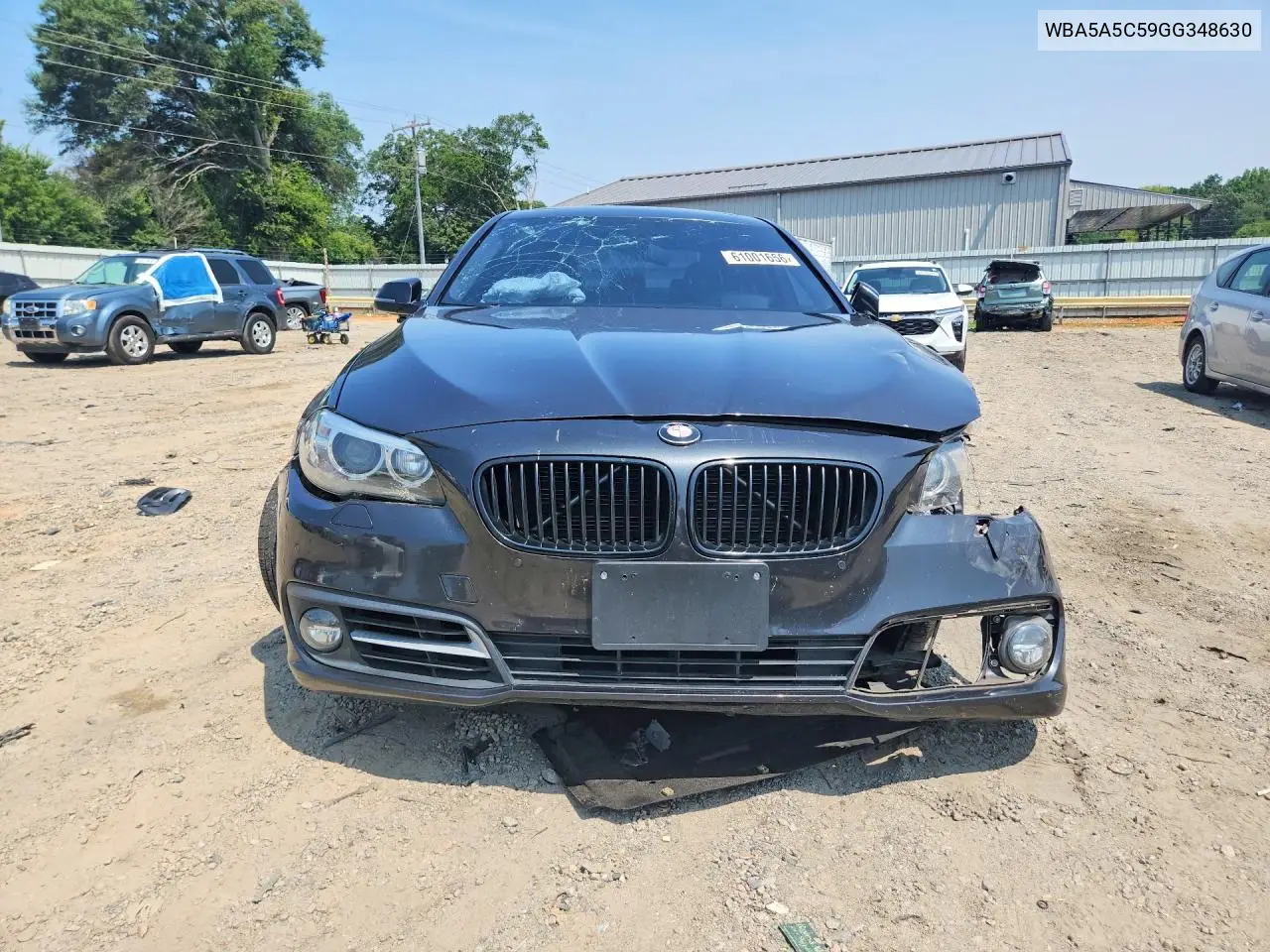 2016 BMW 528 I VIN: WBA5A5C59GG348630 Lot: 61001656