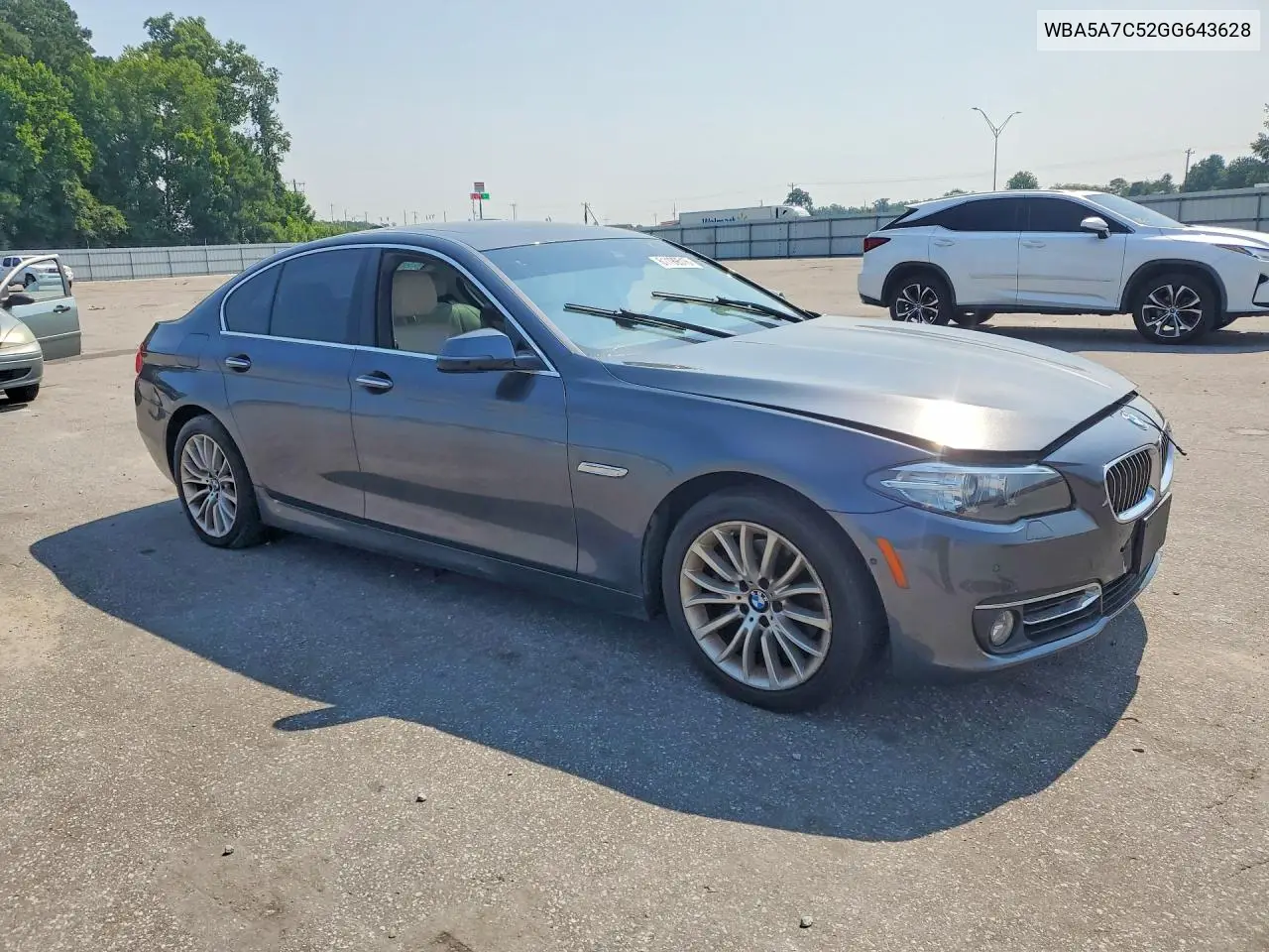 2016 BMW 528 Xi VIN: WBA5A7C52GG643628 Lot: 61199516