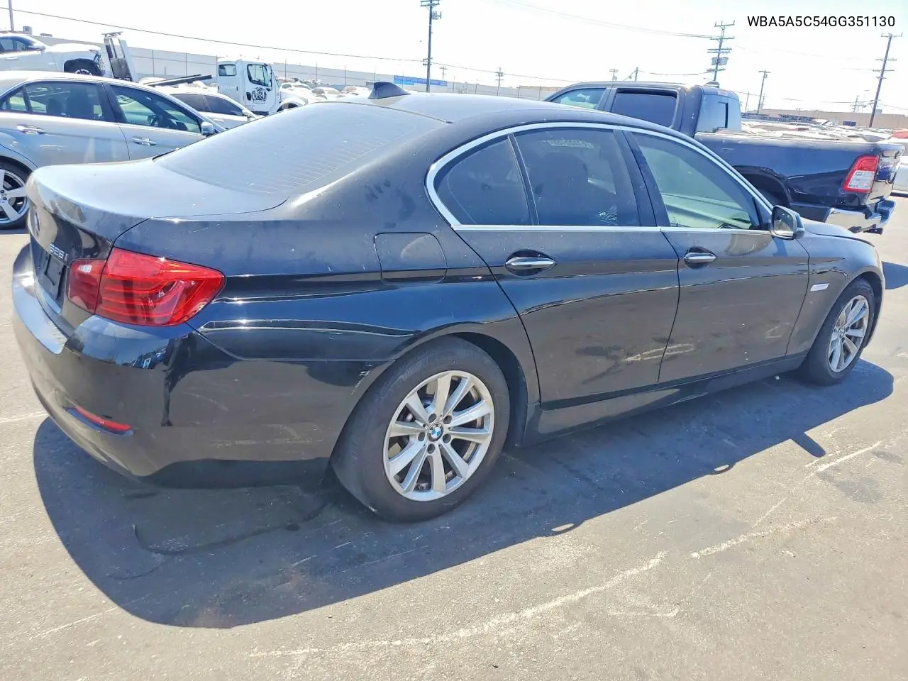 2016 BMW 528 I VIN: WBA5A5C54GG351130 Lot: 61555186