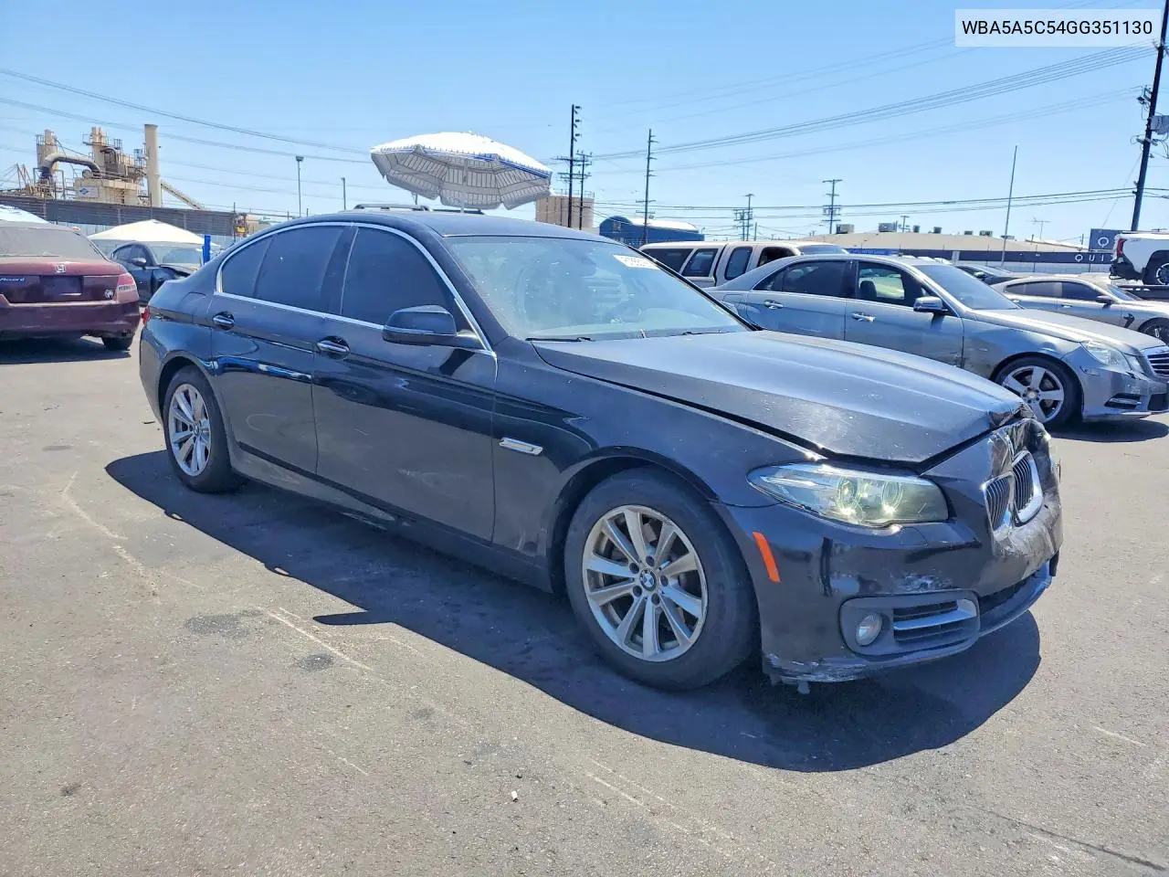 2016 BMW 528 I VIN: WBA5A5C54GG351130 Lot: 61555186