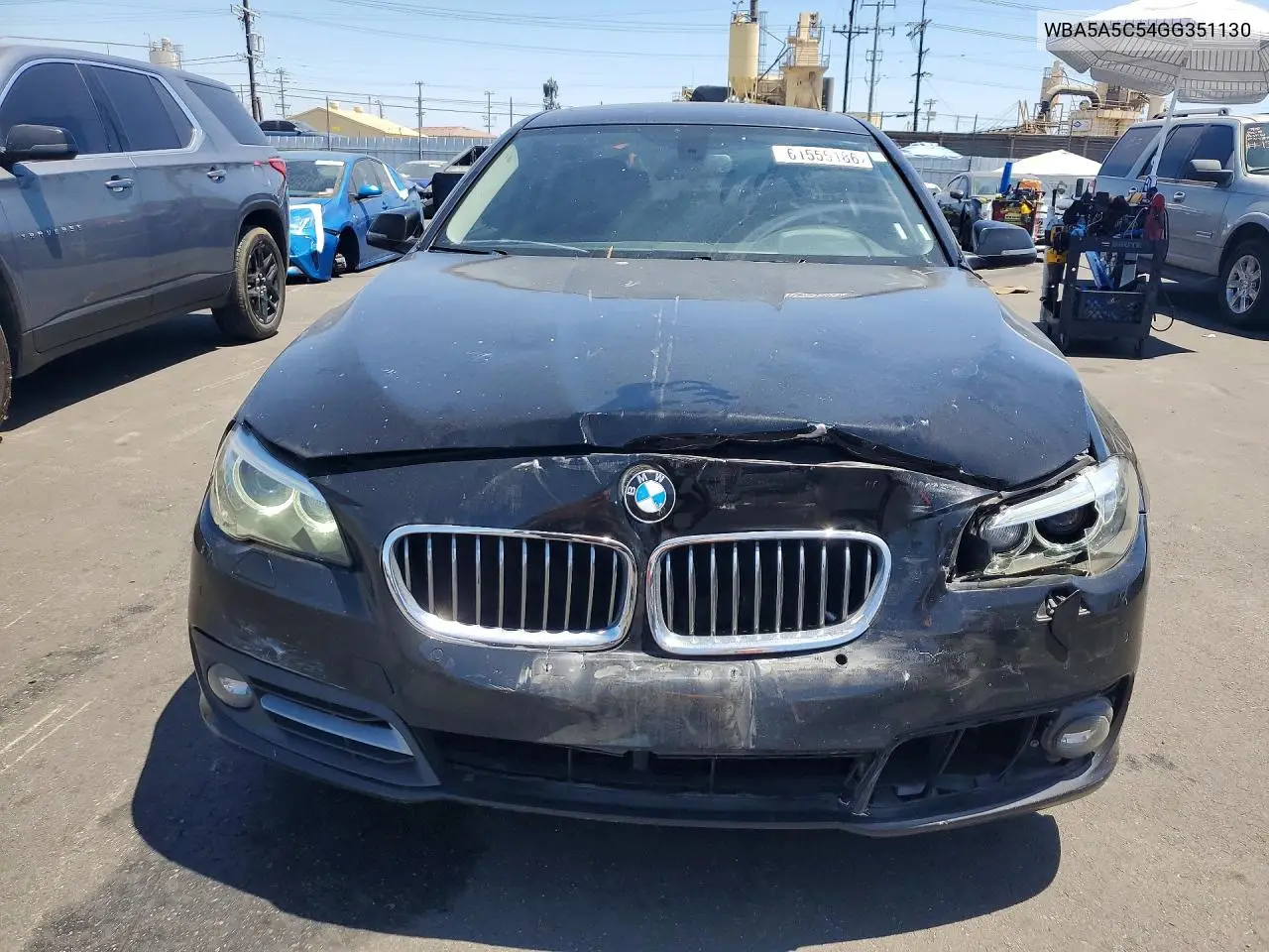 2016 BMW 528 I VIN: WBA5A5C54GG351130 Lot: 61555186