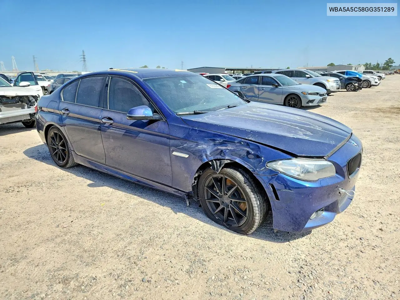 2016 BMW 528 I VIN: WBA5A5C58GG351289 Lot: 61633946