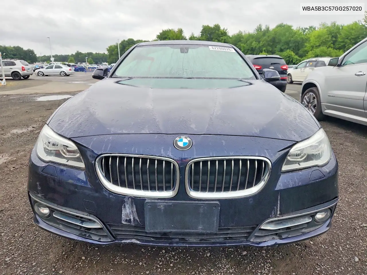 2016 BMW 535 Xi VIN: WBA5B3C57GG257020 Lot: 62286026