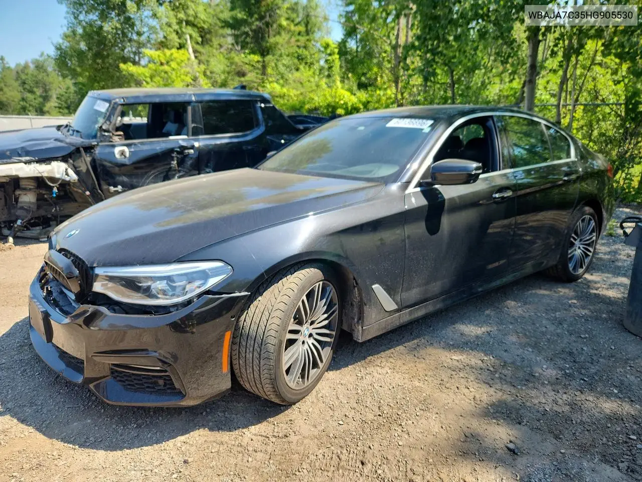 2017 BMW 530 Xi VIN: WBAJA7C35HG905530 Lot: 60136696