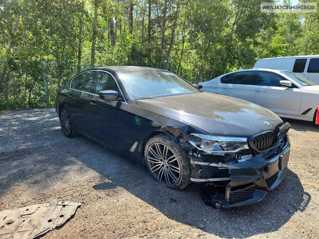 2017 BMW 530 Xi VIN: WBAJA7C35HG905530 Lot: 60136696