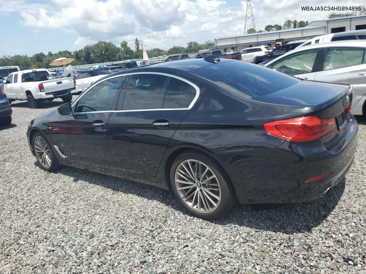 2017 BMW 530 I VIN: WBAJA5C34HG894895 Lot: 60930676