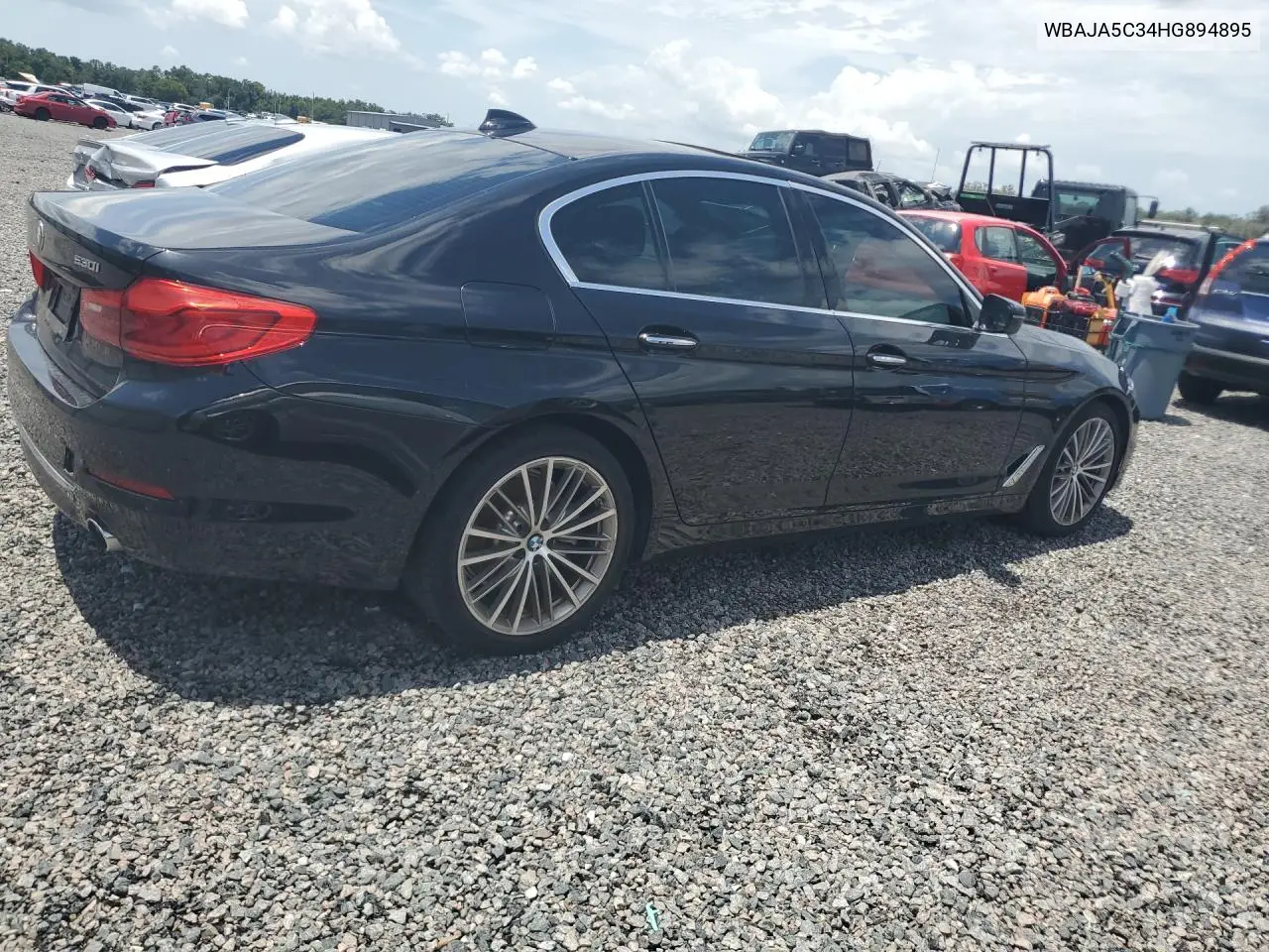2017 BMW 530 I VIN: WBAJA5C34HG894895 Lot: 60930676