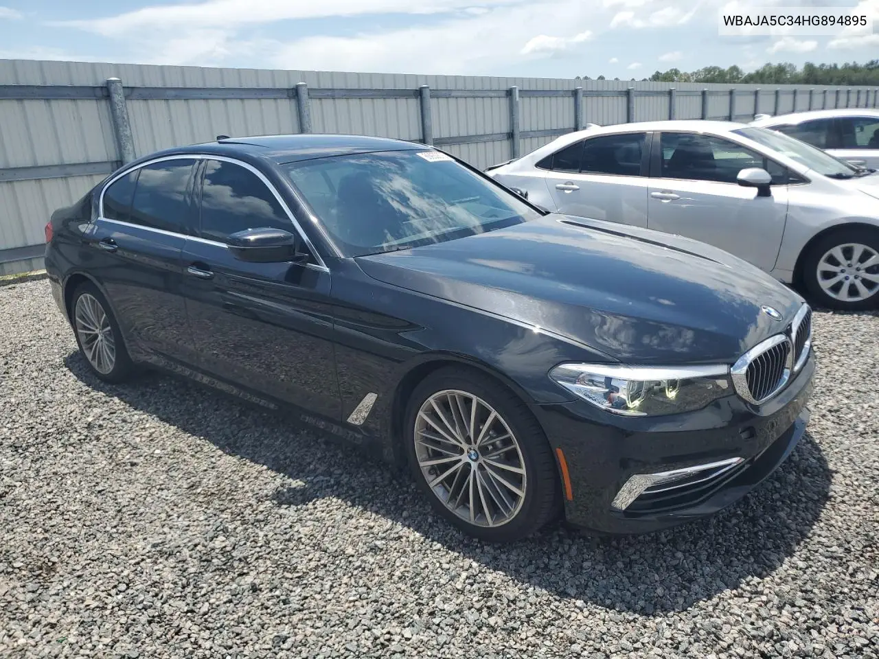2017 BMW 530 I VIN: WBAJA5C34HG894895 Lot: 60930676