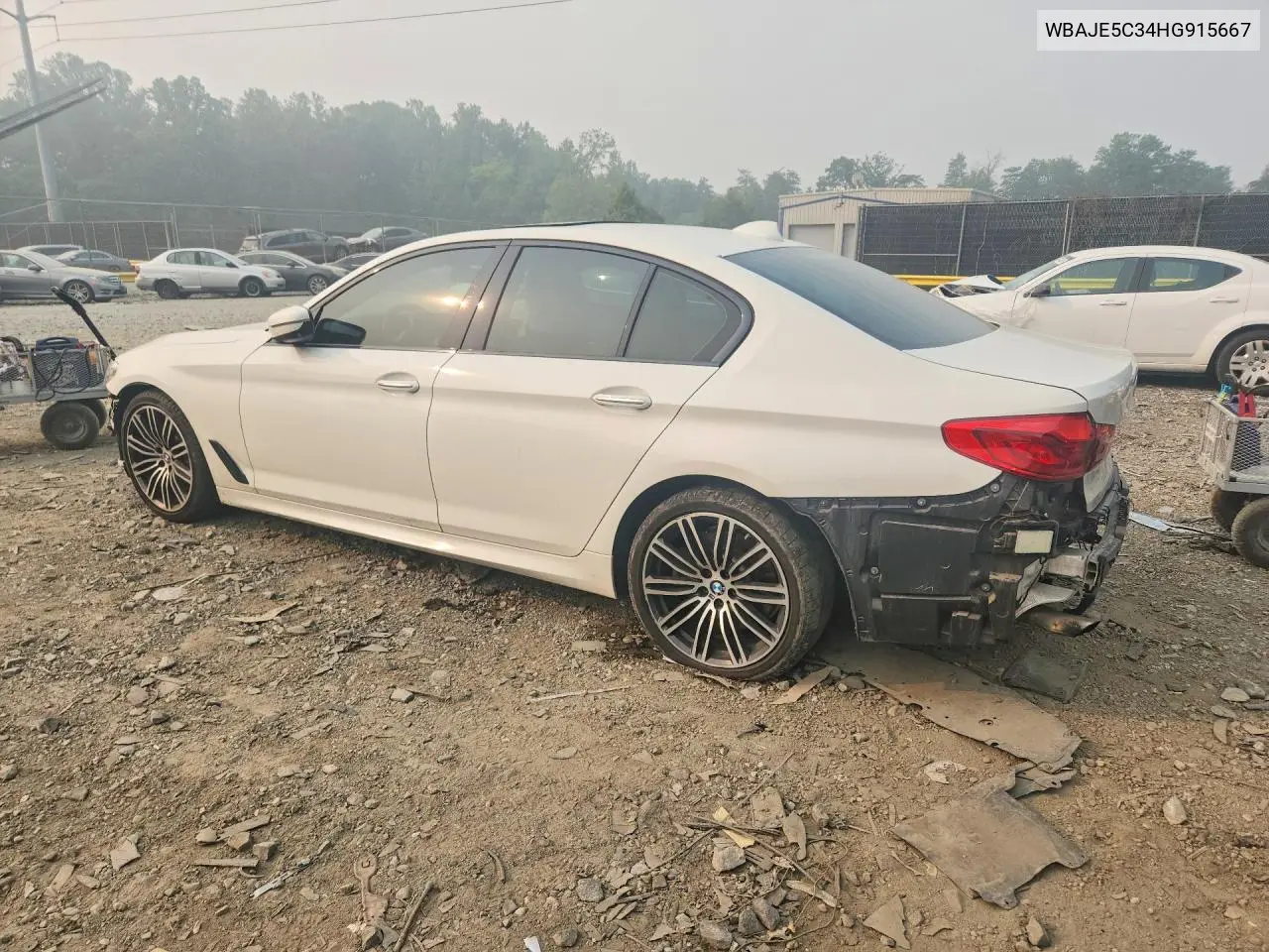 2017 BMW 540 I VIN: WBAJE5C34HG915667 Lot: 61212686