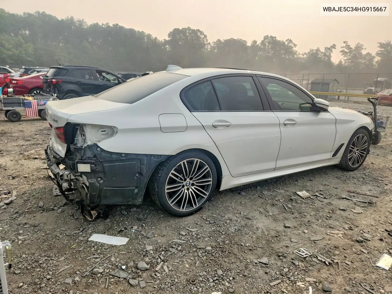 2017 BMW 540 I VIN: WBAJE5C34HG915667 Lot: 61212686