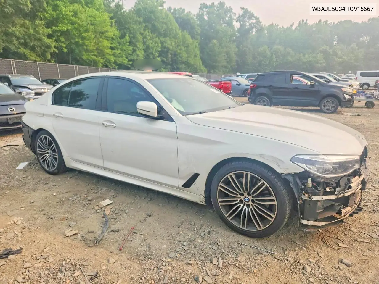 2017 BMW 540 I VIN: WBAJE5C34HG915667 Lot: 61212686