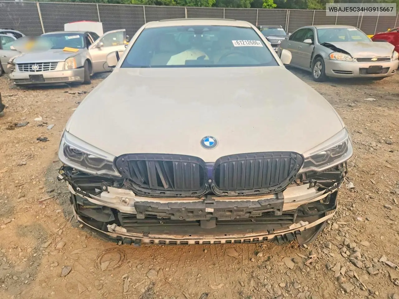 2017 BMW 540 I VIN: WBAJE5C34HG915667 Lot: 61212686