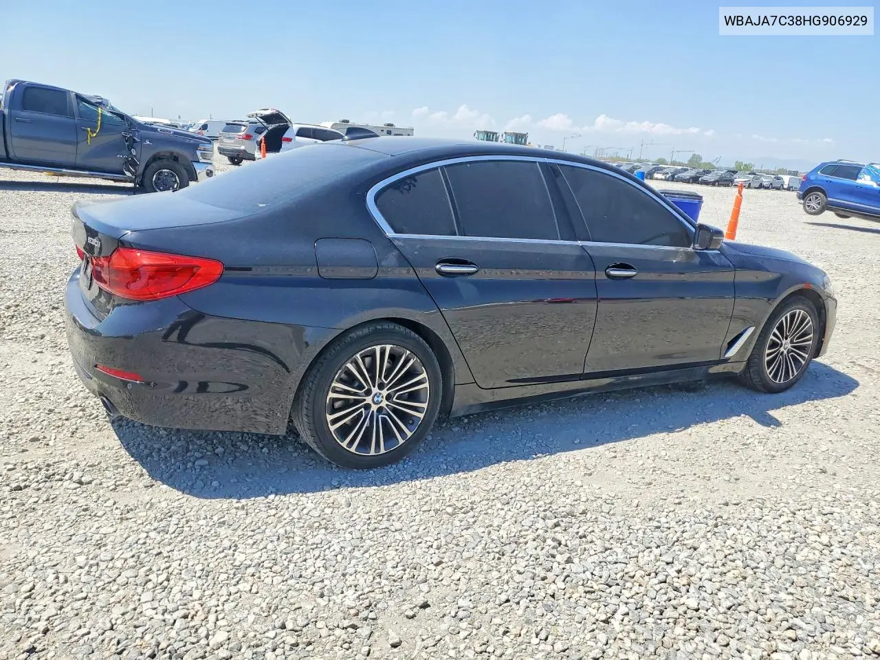 2017 BMW 530 Xi VIN: WBAJA7C38HG906929 Lot: 61321456