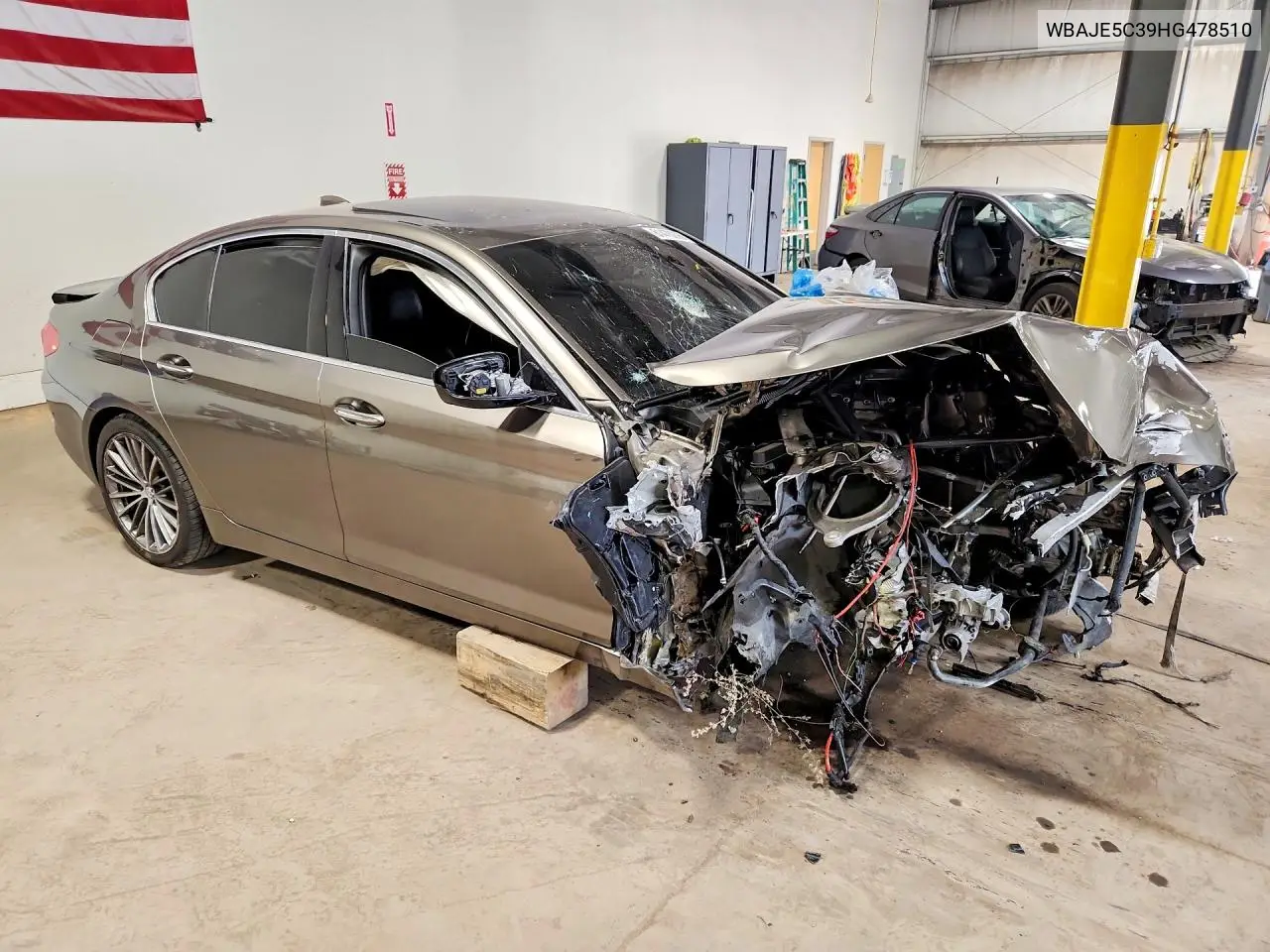 2017 BMW 540 I VIN: WBAJE5C39HG478510 Lot: 61478296