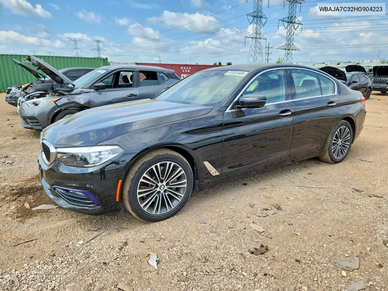 2017 BMW 530 Xi VIN: WBAJA7C32HG904223 Lot: 61533486