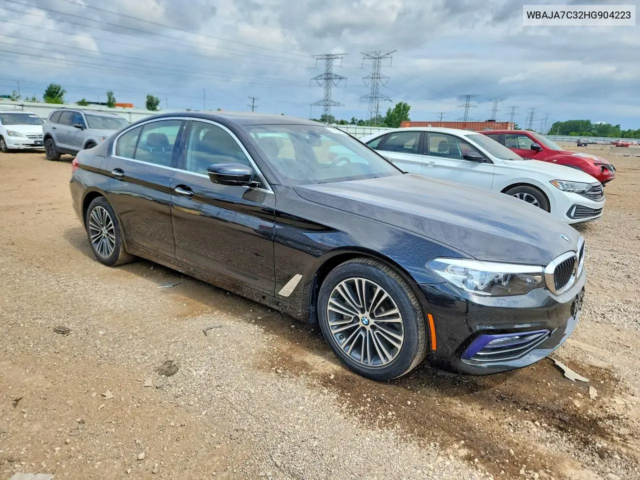 2017 BMW 530 Xi VIN: WBAJA7C32HG904223 Lot: 61533486