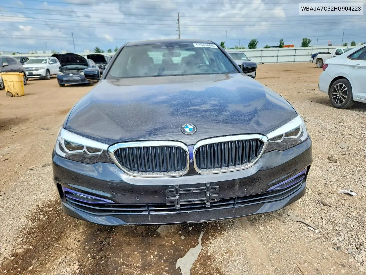 2017 BMW 530 Xi VIN: WBAJA7C32HG904223 Lot: 61533486