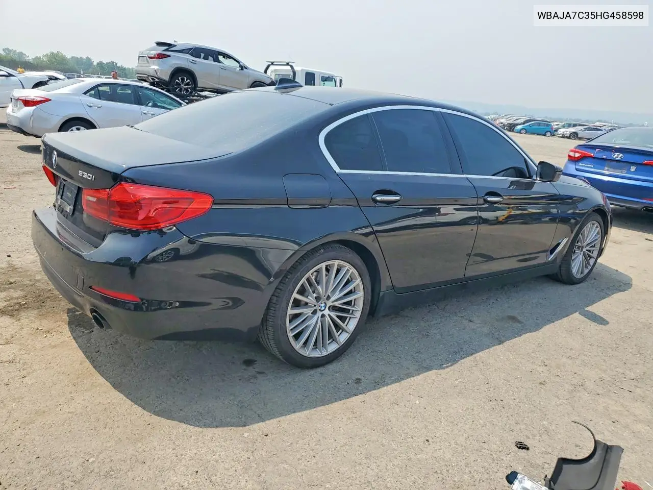 2017 BMW 530 Xi VIN: WBAJA7C35HG458598 Lot: 61610526