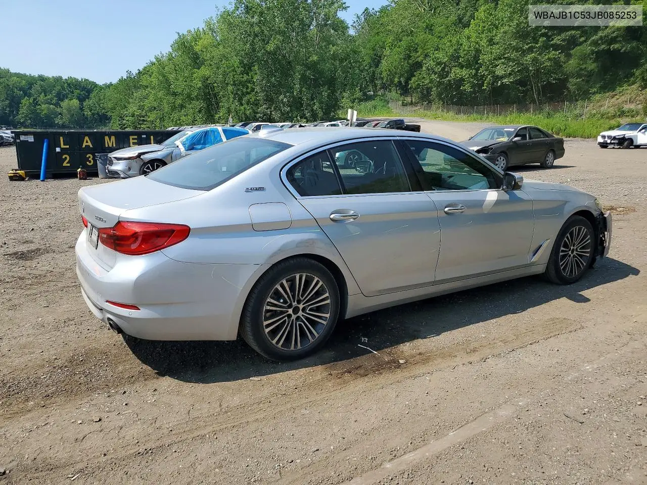 2018 BMW 530Xe VIN: WBAJB1C53JB085253 Lot: 59248506