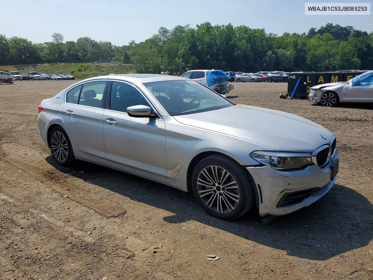 2018 BMW 530Xe VIN: WBAJB1C53JB085253 Lot: 59248506