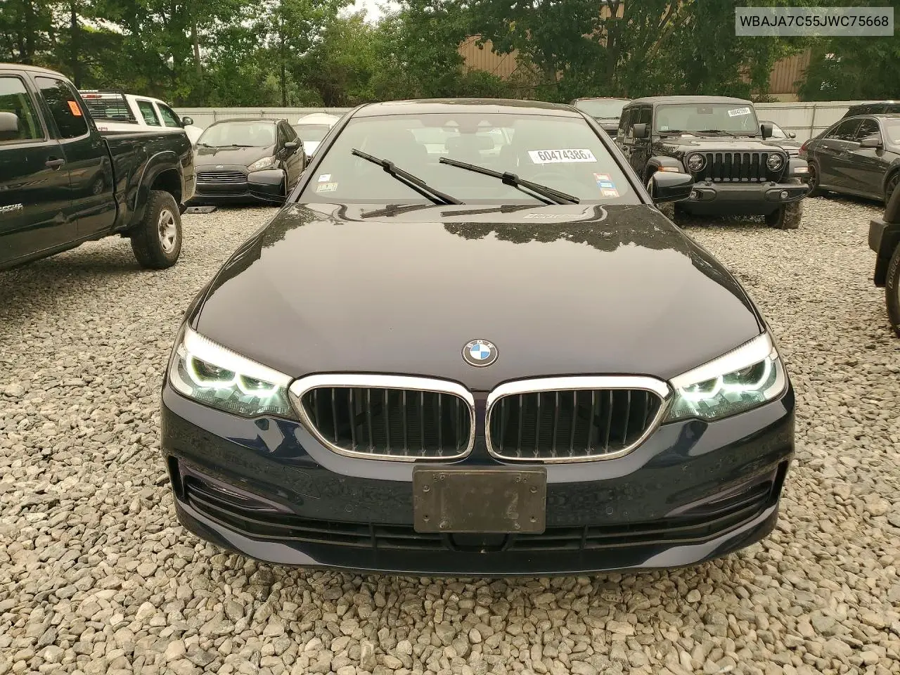 2018 BMW 530 Xi VIN: WBAJA7C55JWC75668 Lot: 60474386