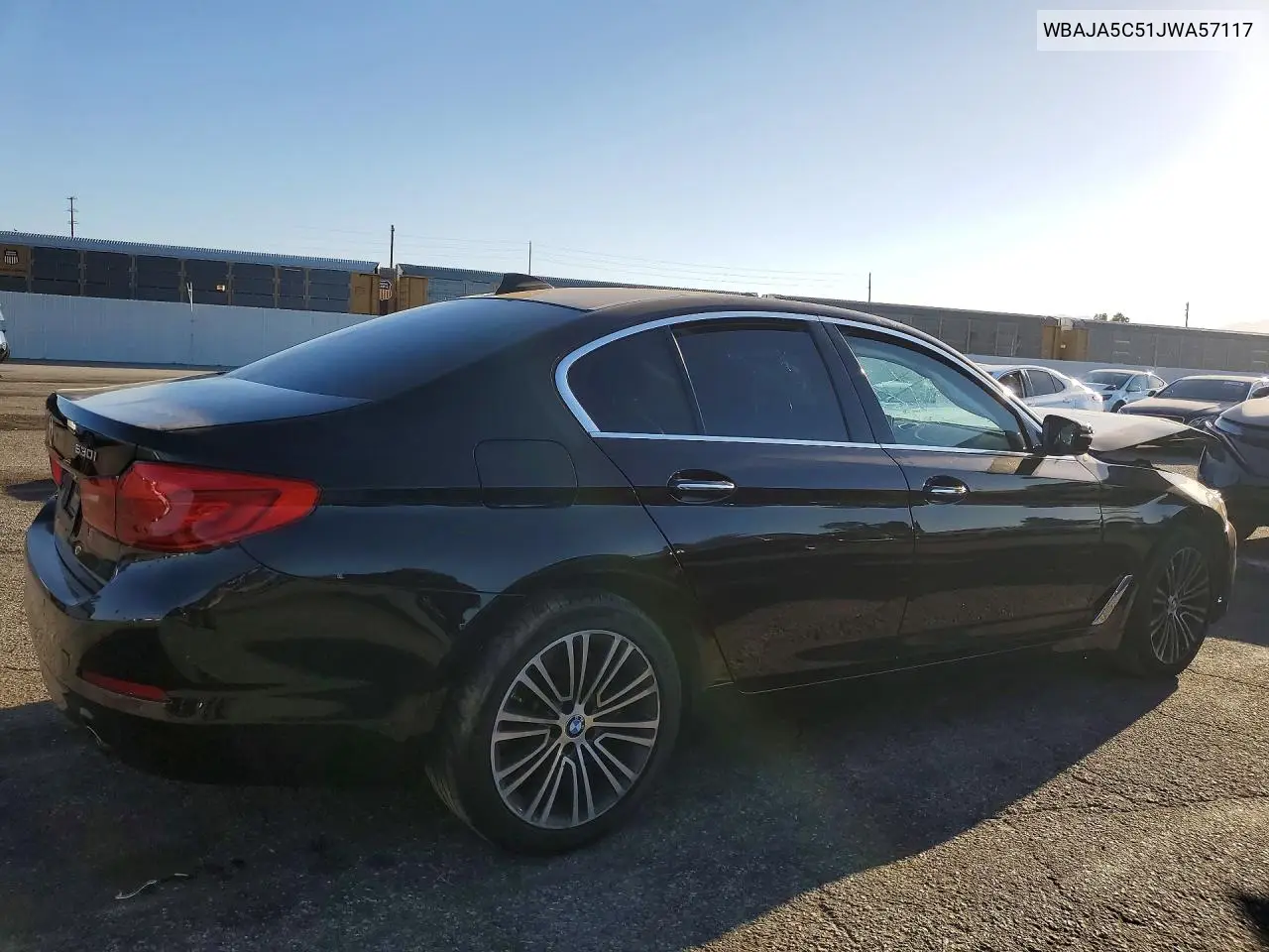 2018 BMW 530 I VIN: WBAJA5C51JWA57117 Lot: 61219326