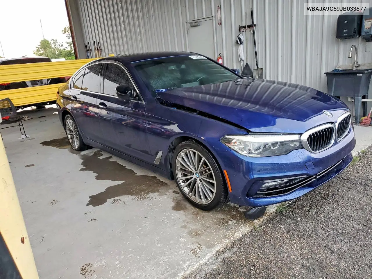2018 BMW 530E VIN: WBAJA9C59JB033577 Lot: 61286226