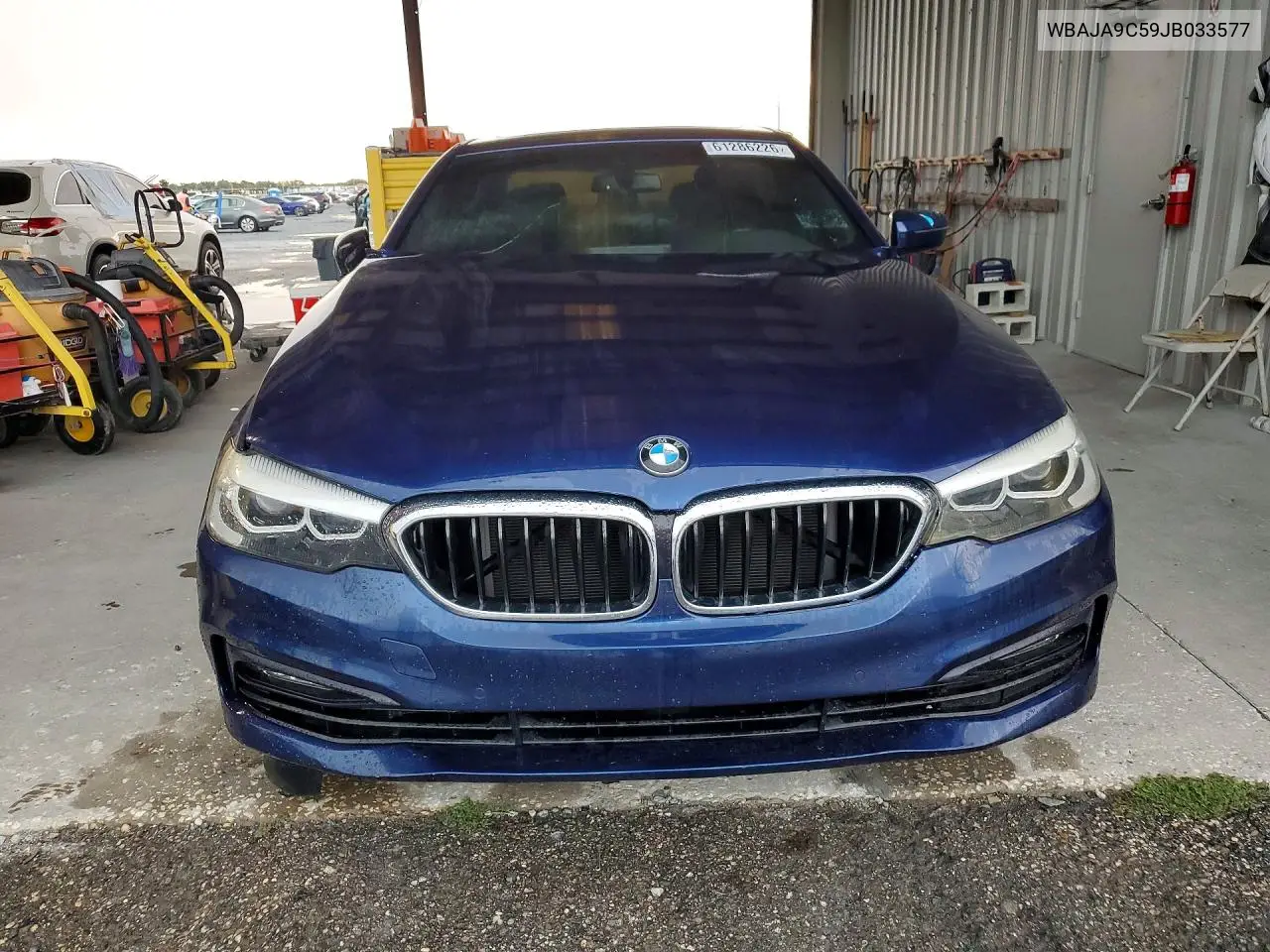 2018 BMW 530E VIN: WBAJA9C59JB033577 Lot: 61286226