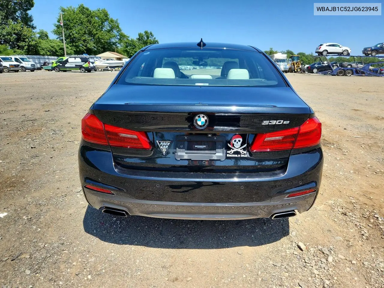 2018 BMW 530Xe VIN: WBAJB1C52JG623945 Lot: 61501686