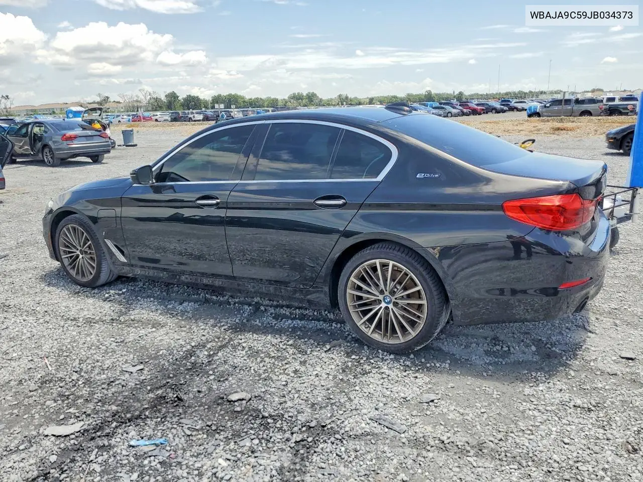2018 BMW 530E VIN: WBAJA9C59JB034373 Lot: 61567386