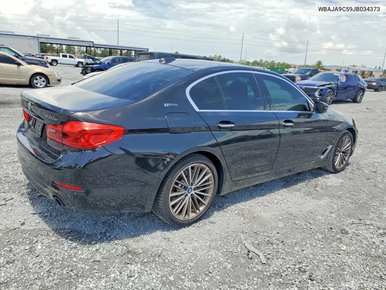 2018 BMW 530E VIN: WBAJA9C59JB034373 Lot: 61567386