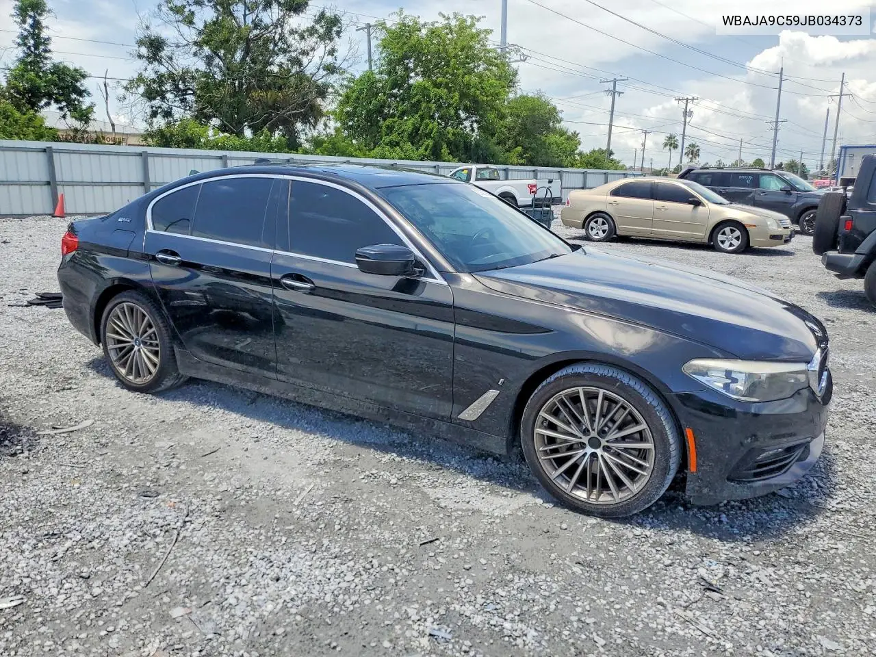 2018 BMW 530E VIN: WBAJA9C59JB034373 Lot: 61567386