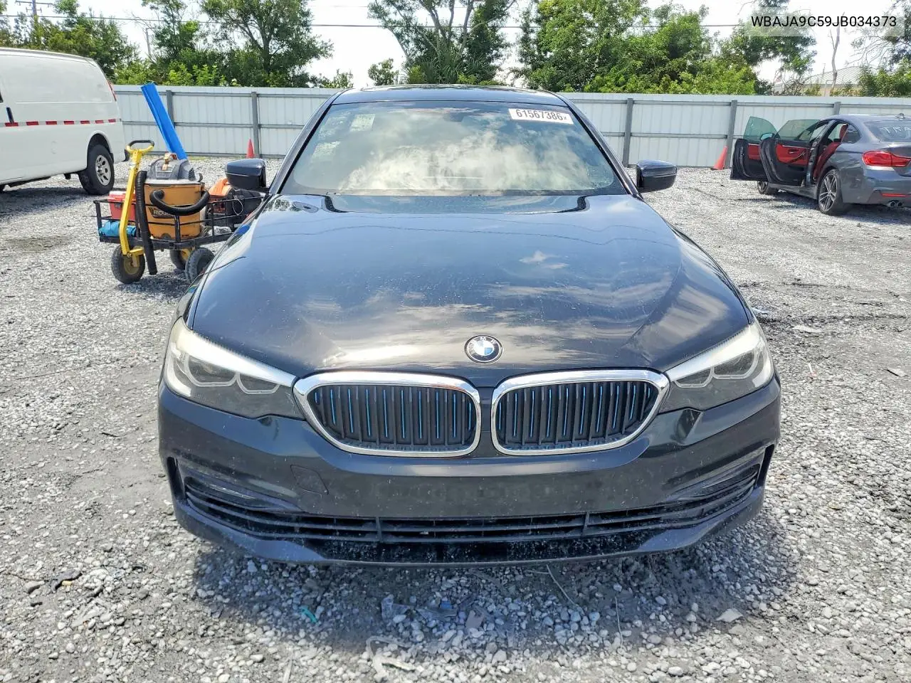 2018 BMW 530E VIN: WBAJA9C59JB034373 Lot: 61567386