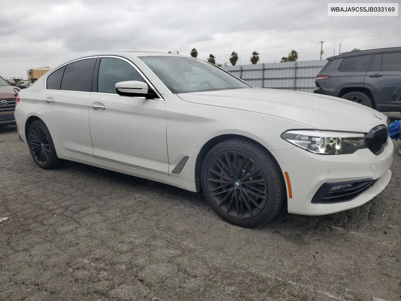 2018 BMW 530E VIN: WBAJA9C55JB033169 Lot: 86700045