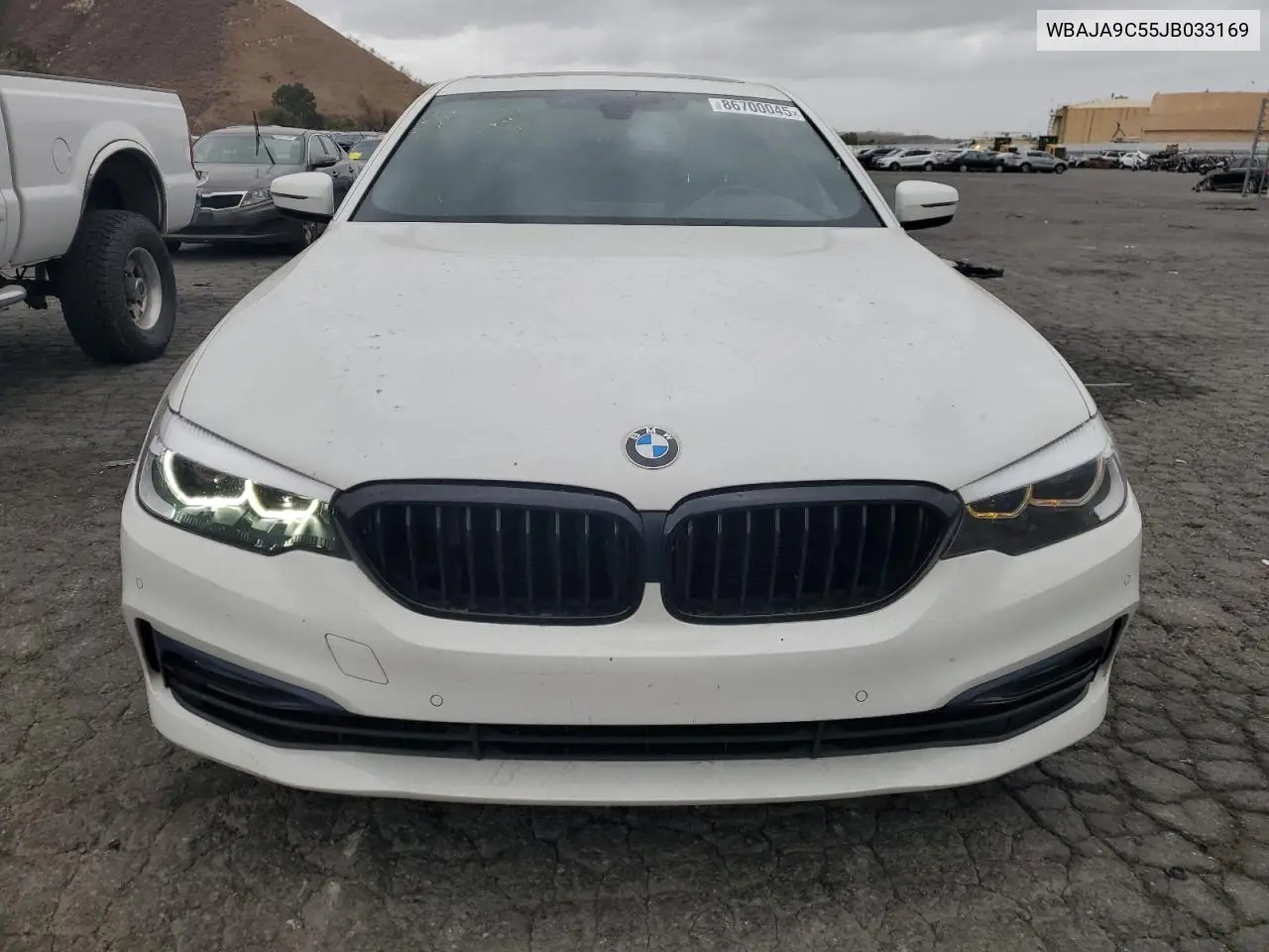 2018 BMW 530E VIN: WBAJA9C55JB033169 Lot: 86700045