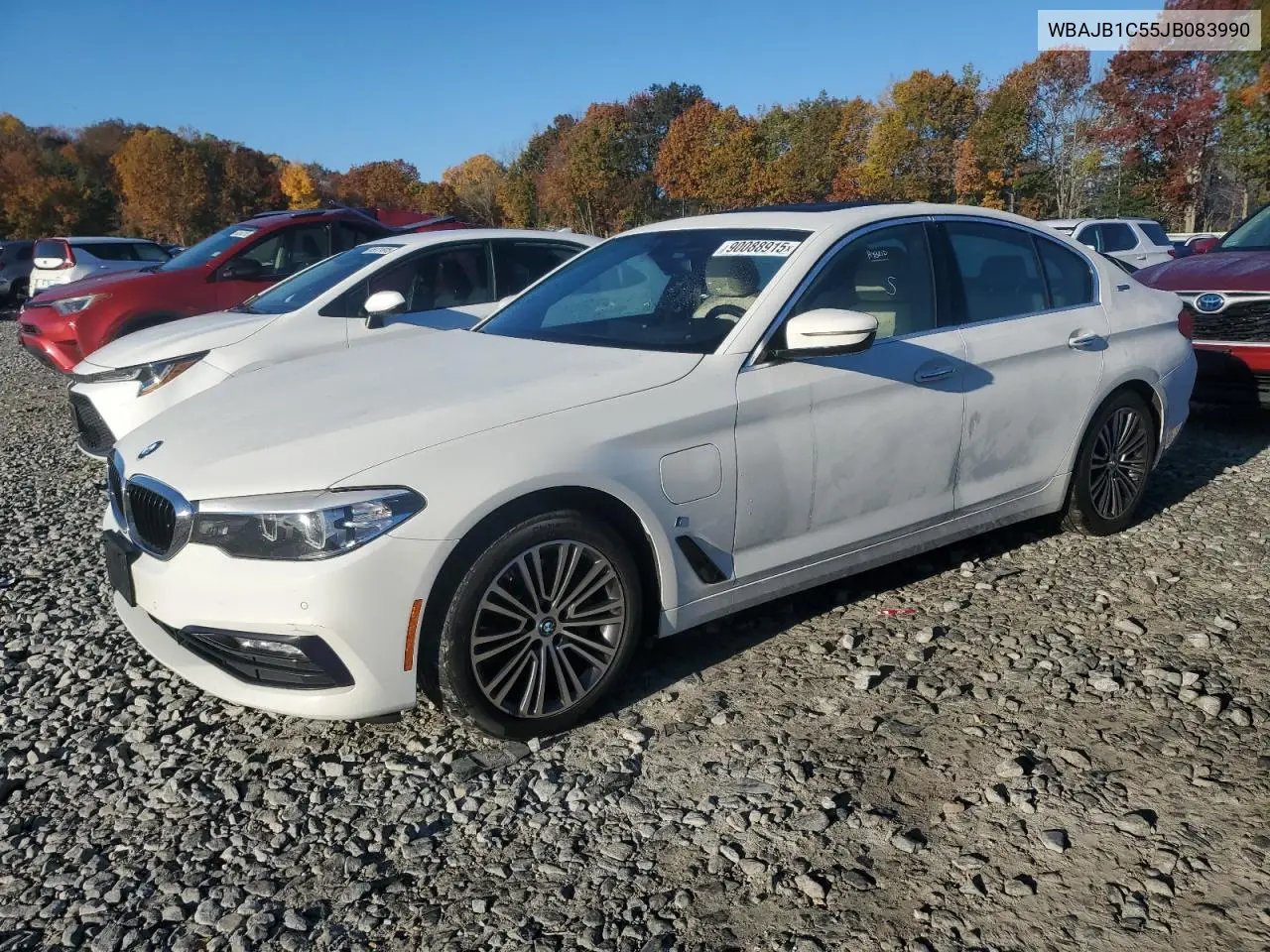 2018 BMW 530Xe VIN: WBAJB1C55JB083990 Lot: 90088915