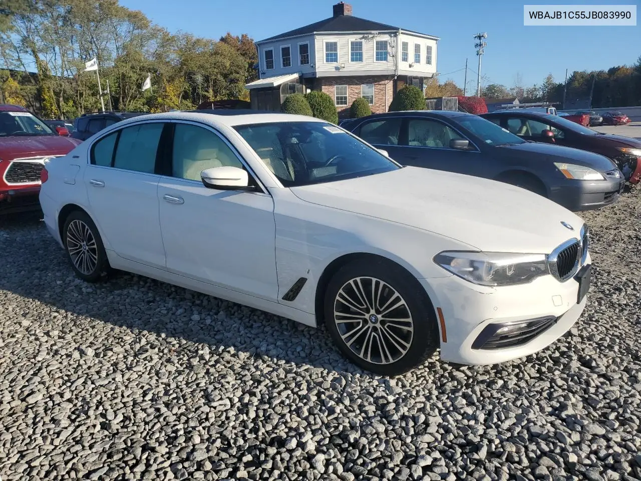 2018 BMW 530Xe VIN: WBAJB1C55JB083990 Lot: 90088915