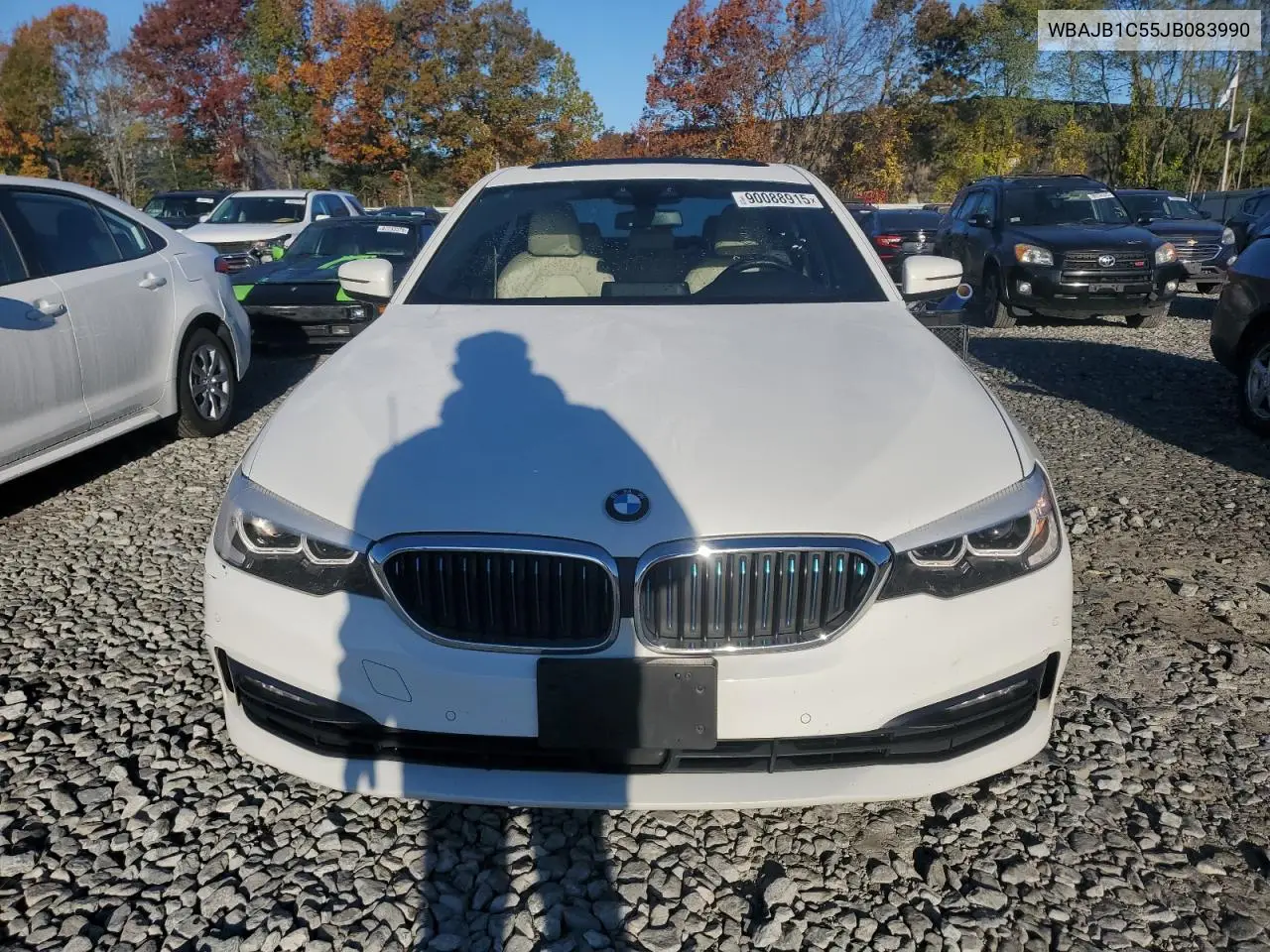 2018 BMW 530Xe VIN: WBAJB1C55JB083990 Lot: 90088915