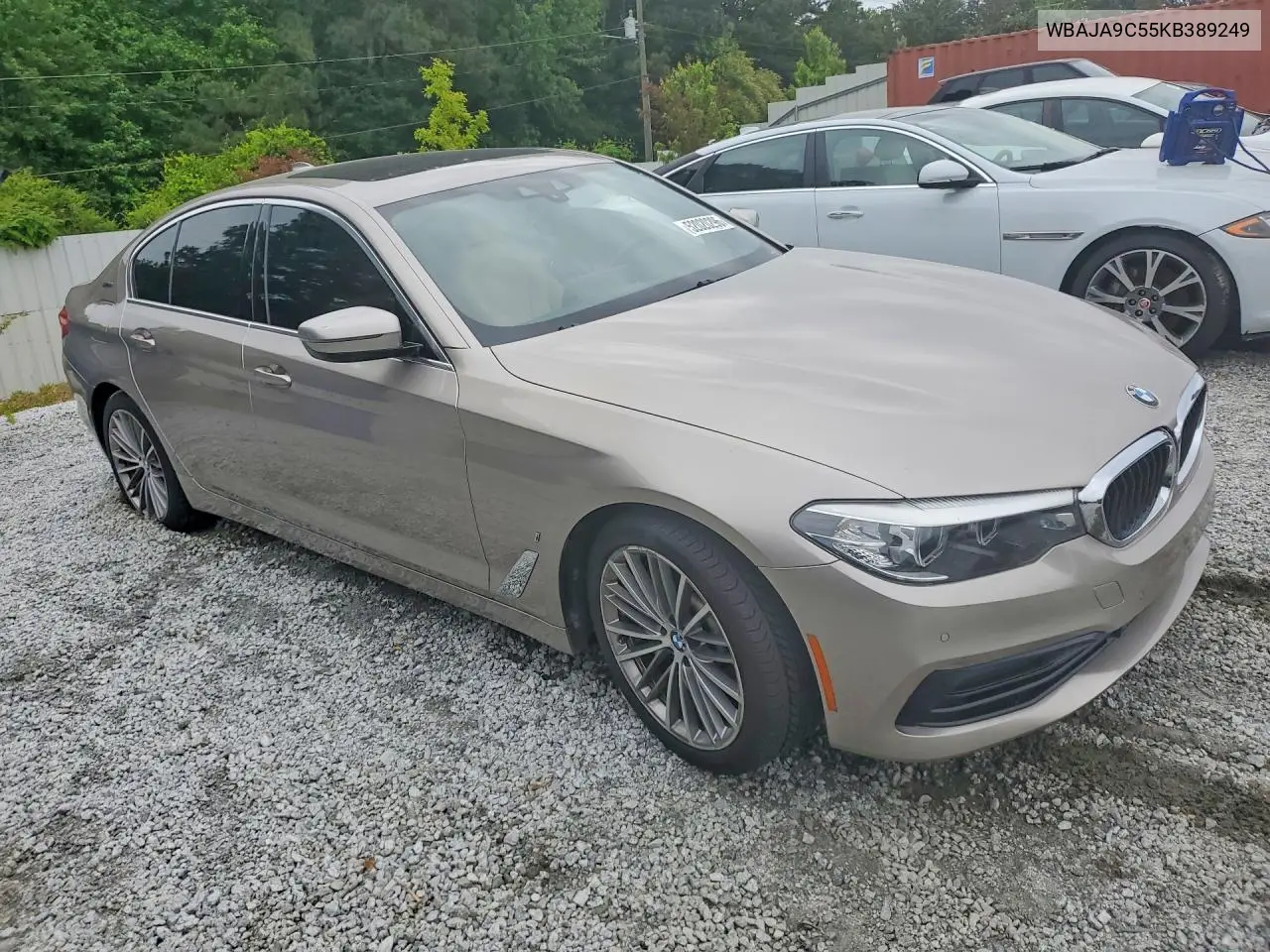 2019 BMW 530E VIN: WBAJA9C55KB389249 Lot: 52020296